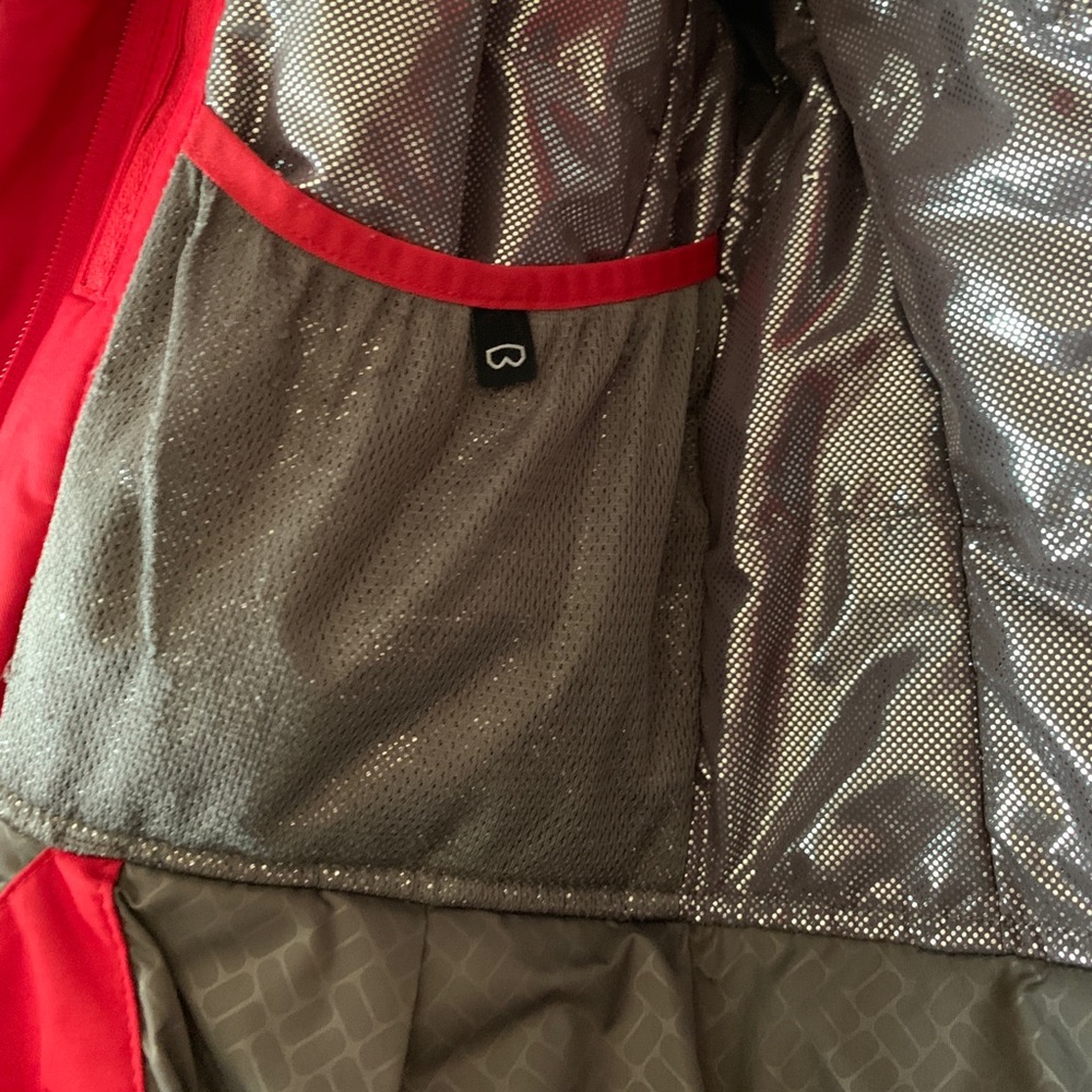 Columbia Snow Jacket Red - Picture 3 of 6